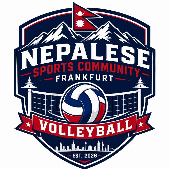Frankfurt Nepal Volleyball logo